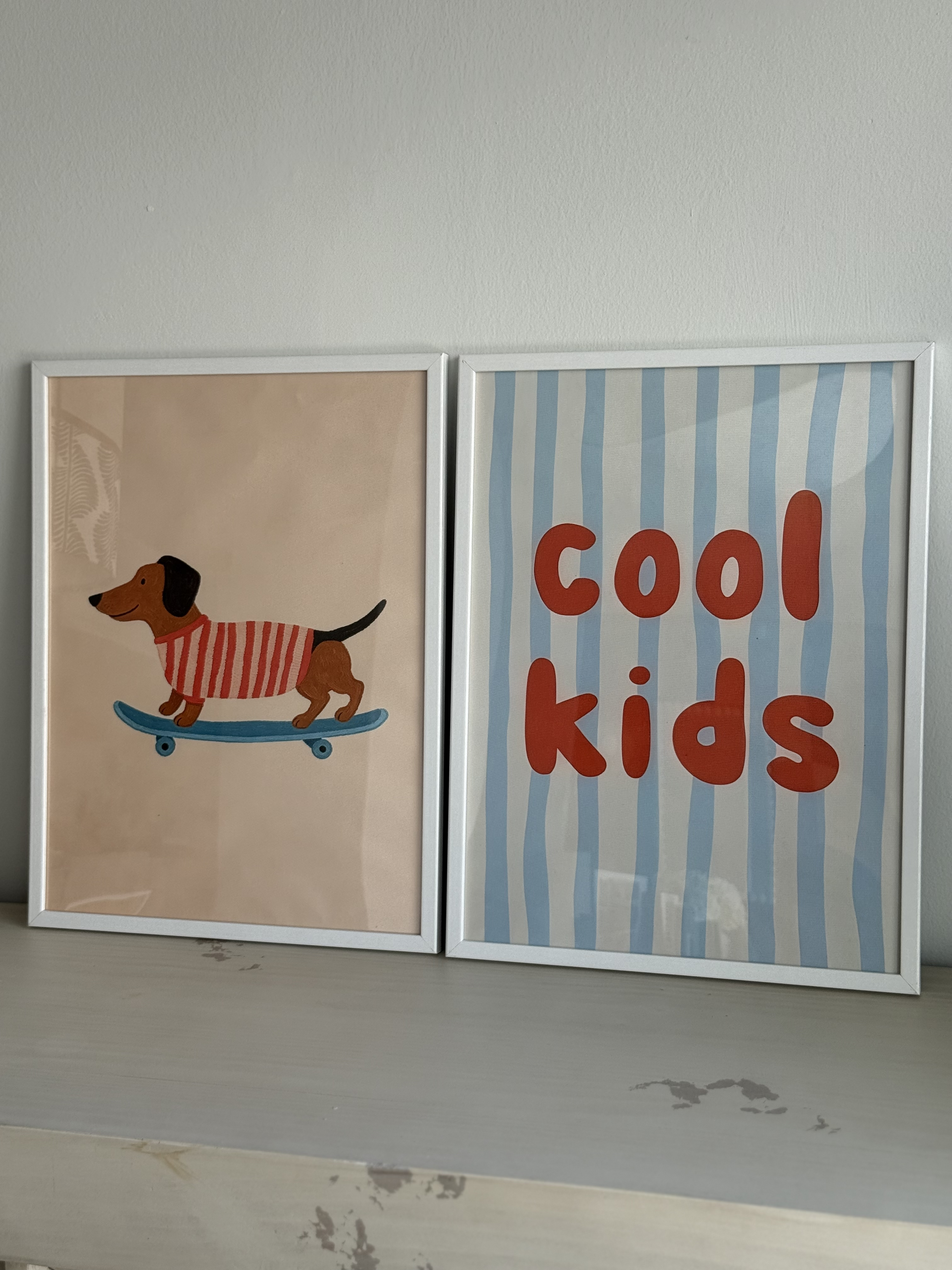 Juego de 2 cuadros Cool Kids
